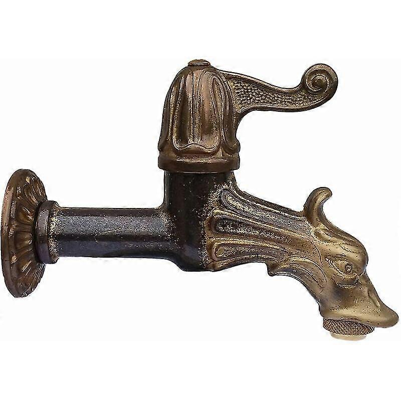 Artistic fountain faucet with 1.27 cm connection -