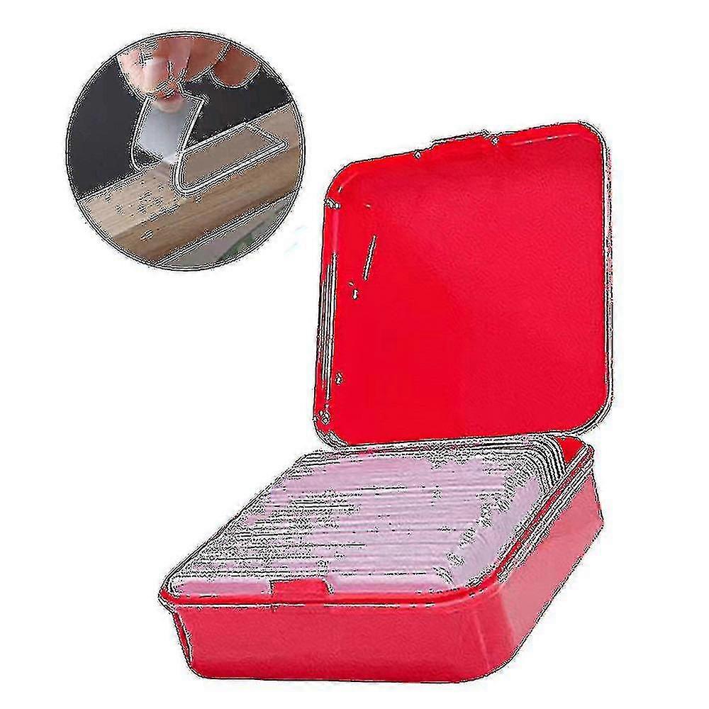 60pcs Reusable Multifunctional Adhesive Double Sided Transparent Non-marking Sticky Tape