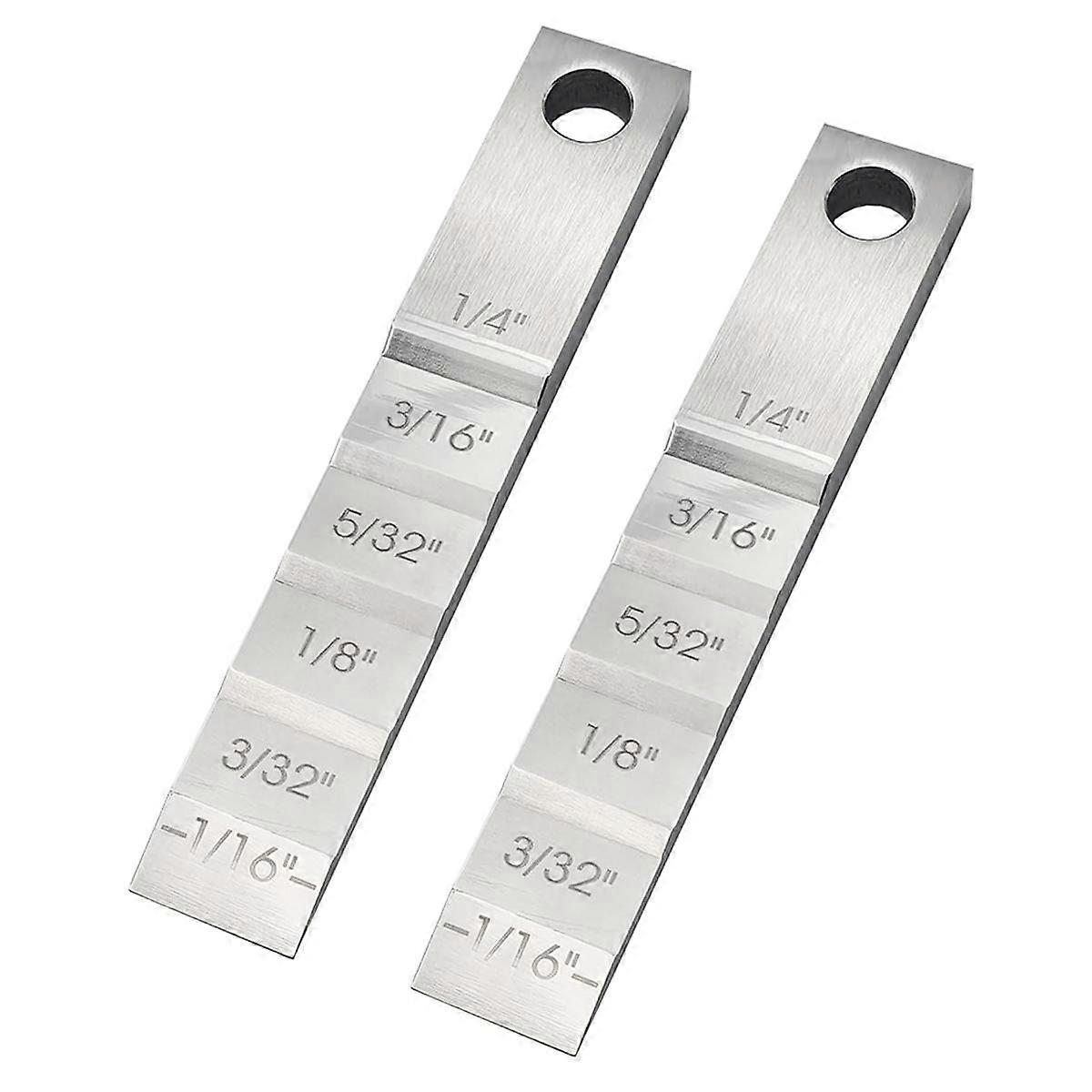 Pipefitter Tools,2130 Small Pipe Spacer Wedge Stepped Guage (3/4 X 4inch),Pipe Fitting Tool for Pip