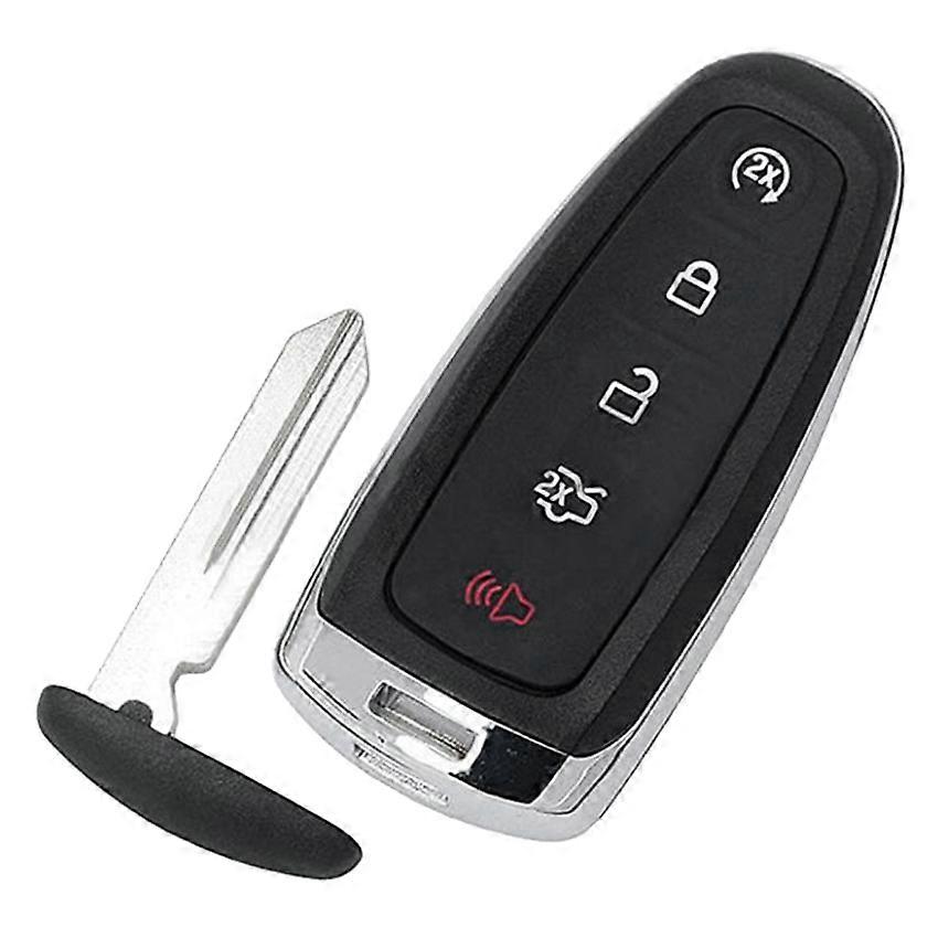 Car 5 Button Trunk Launch Unlock Remote Key Shell for Edge Explorer Escape Flex MKS 2011 2012 2013