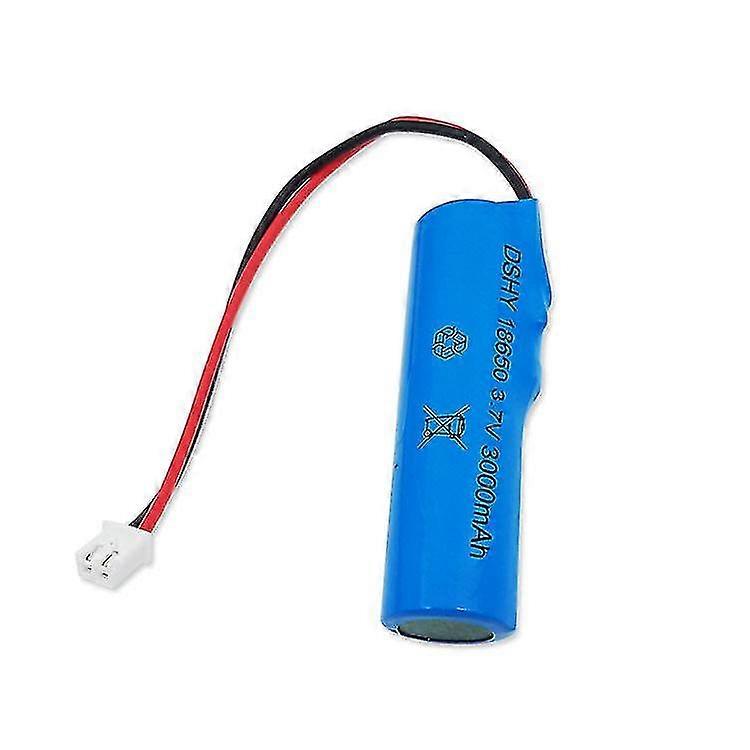 1/3/5 pieces 3.7v 18650 lithium battery Xh-2p connector 3000mah plus protective plate battery rechargeable mobile toy