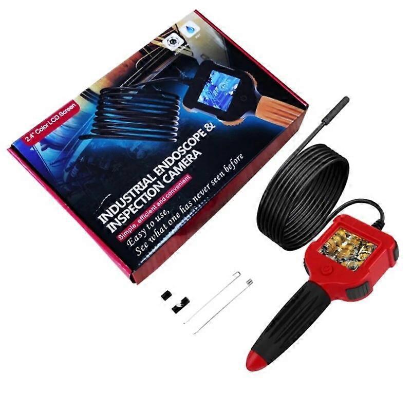Digital Borescope Camera Industrial Endoscope Waterproof Video Borescope 2.4 in