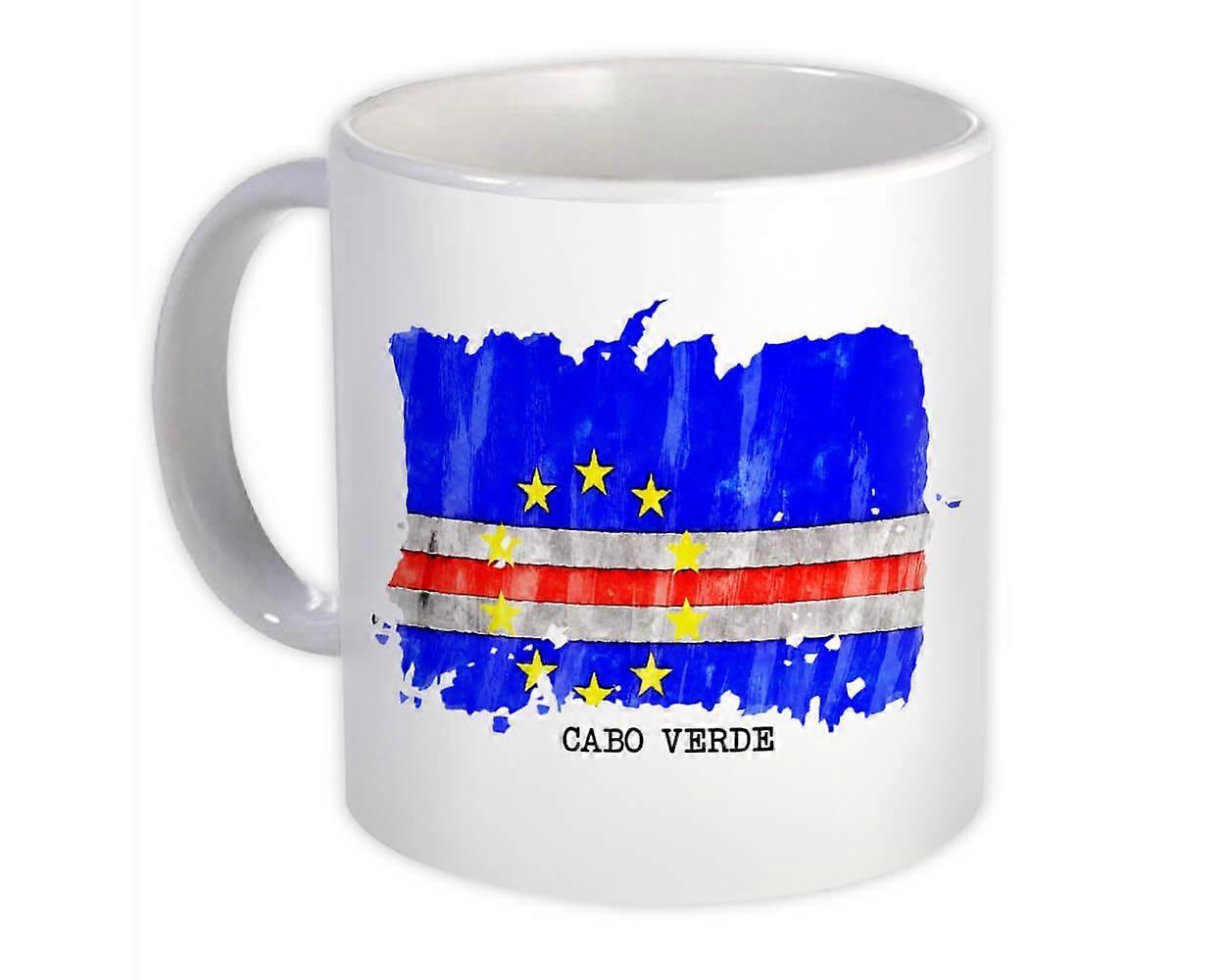 Gåva mugg: Kap Verde flaggland