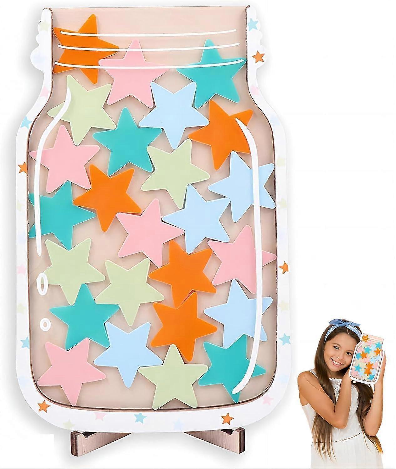 Personalized Stars Reward Jar for Kids