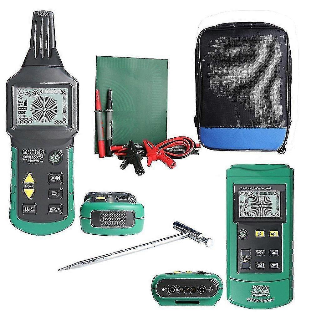 Professional Ms6818 Wire Cable Circuit Diagnostic Metal Pipe Locator Tester Line Tracker Multimeter 12-400v