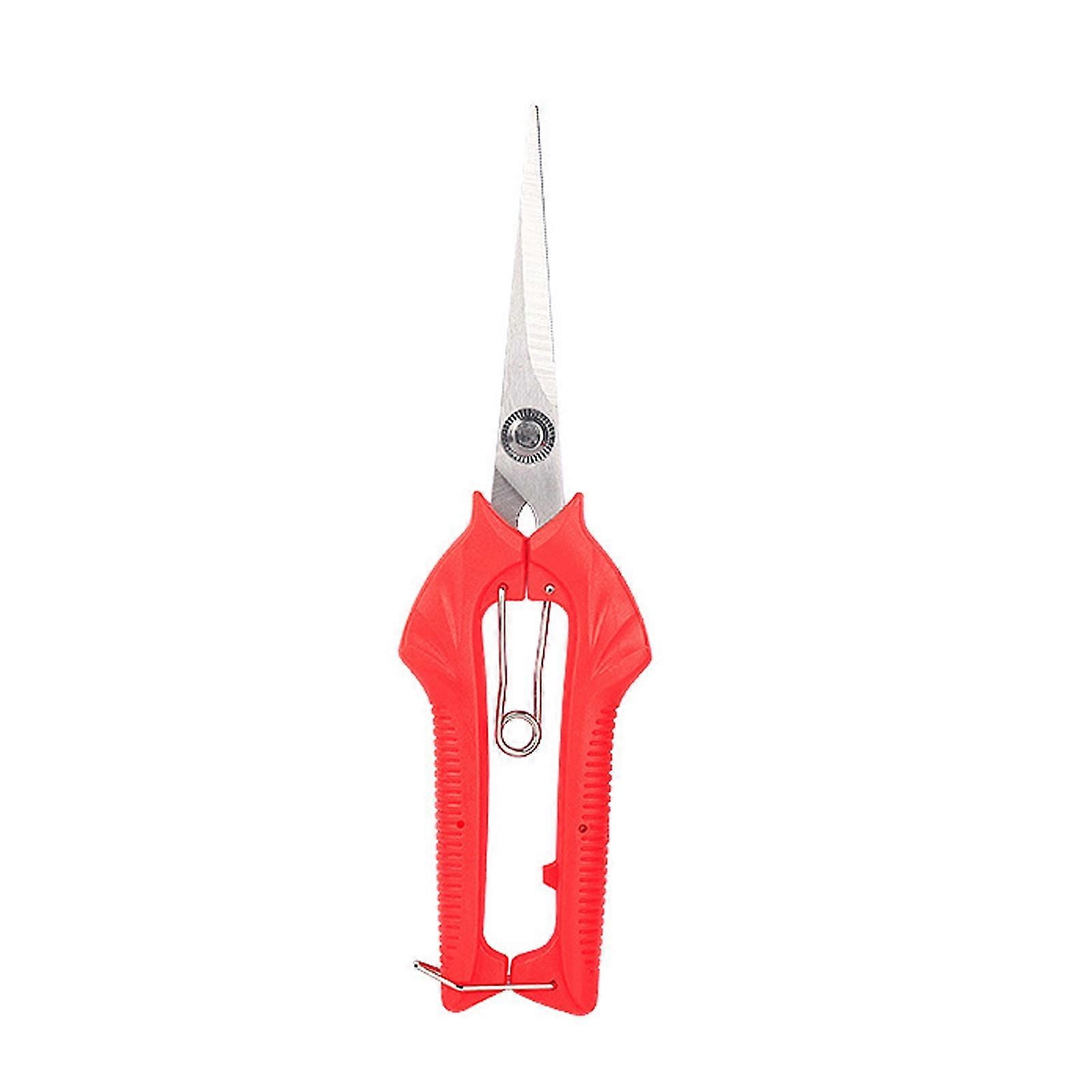 Pruning Scissors High Hardness Sharp Blade Stainless Steel Fruit Trees Branch Pruning Shears Home Supplies Mengxi
