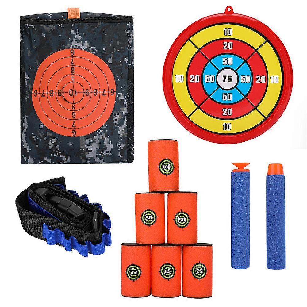 Target Shooting Pouch Storage Bag Soft Bullets Kit for Gun Games