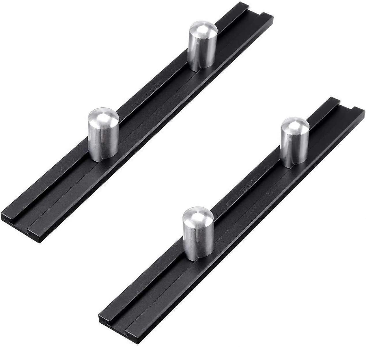 19mm HoleSYWAN 2 Pack Stop Bench Dogs Clamp for T-Track Woodworking DIY Table Planing Table Workbench Positioning Bench Planing Stop Baffle,19/20mm Do