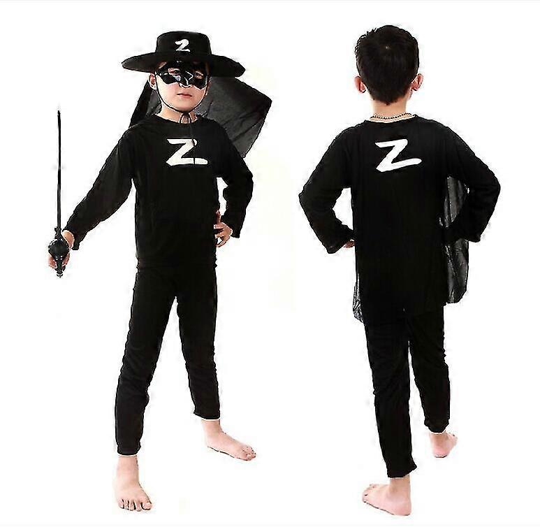 Children's Role-playing Clothes Set/top+pants+eye Mask