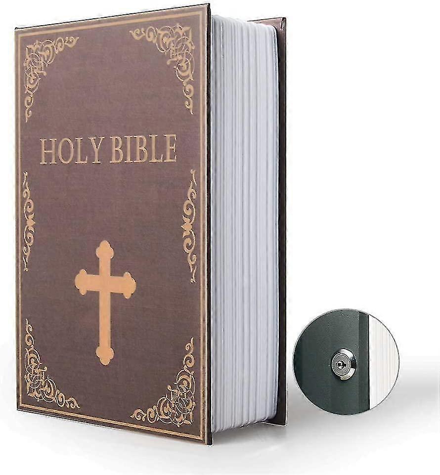Small Sized Diversion Dictionary Secret Safe Can with Security Key (Key, Bible)