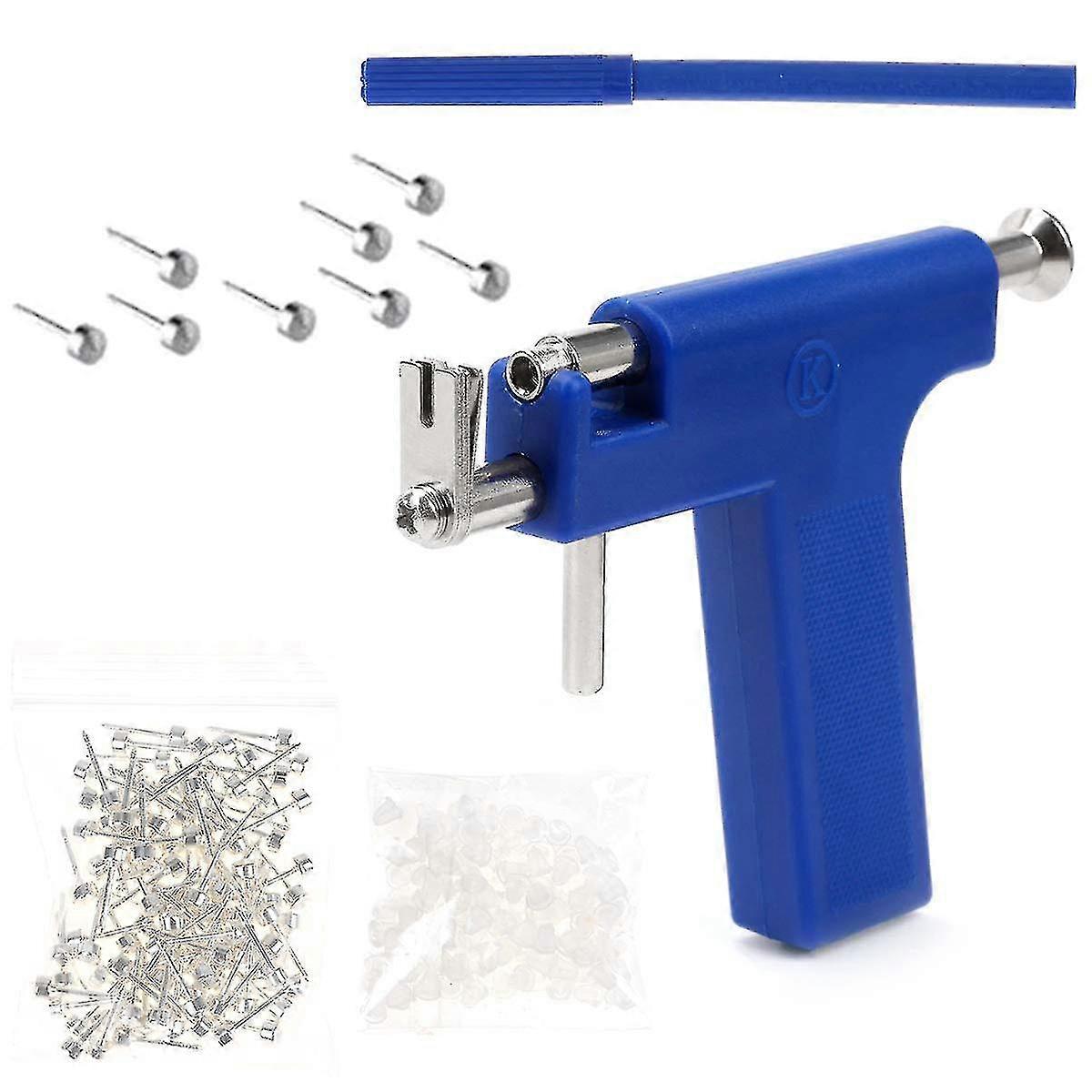 Less Steel Piercing Tool Kit Ear Piercing With 98 Pcs Ears Studs Tools Earring