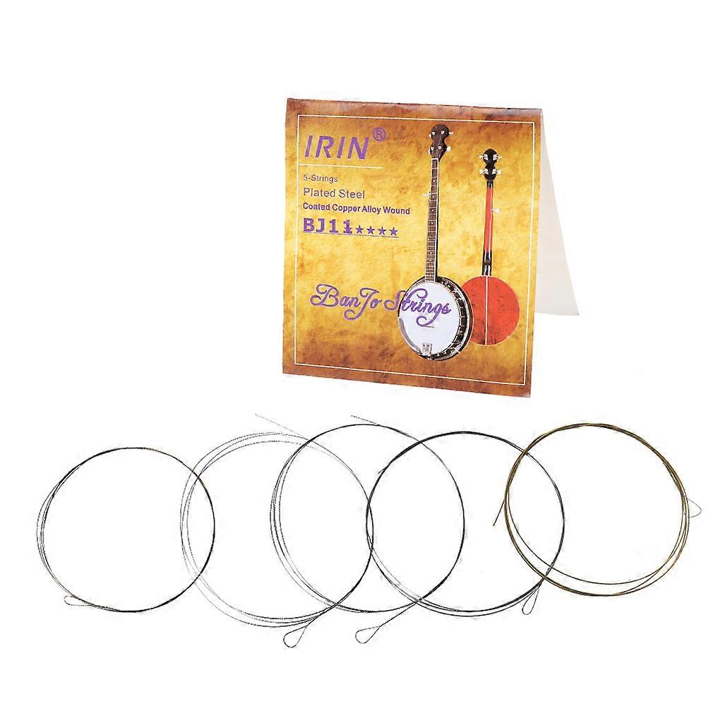 Banjo String 5-strings Banjo Stainless Steel Coated Copper Alloy Wound StringS