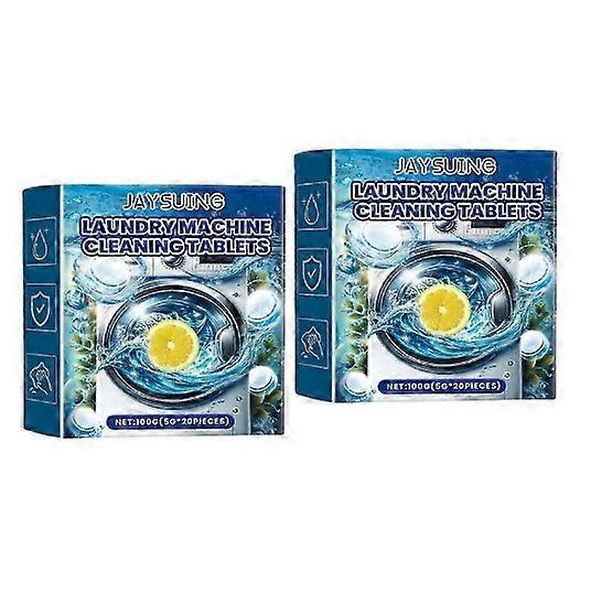 Effervescent tablet,2X Washing Machine Cleaning Tablets, Rotary Wave Wheels For Household Washing Machine Slots Clean Odors And Dirt