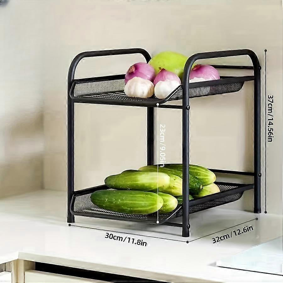 Pullout kitchen vegetable storage rack floorstanding pullbasket refrigerator sandwich storage rack