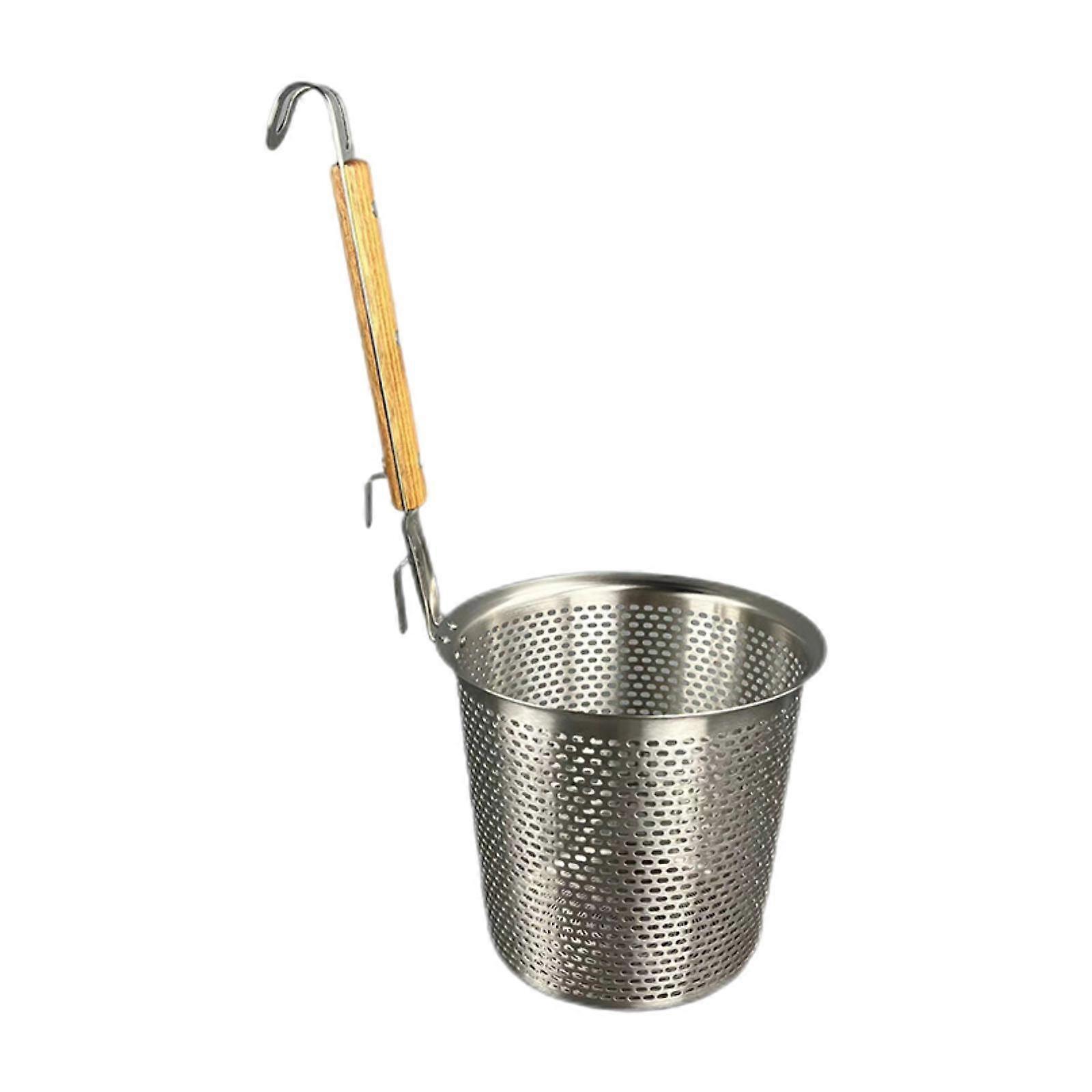Lebensmittelsieb Sieb Küchensieb für frittierte Lebensmittel Pasta 14cm