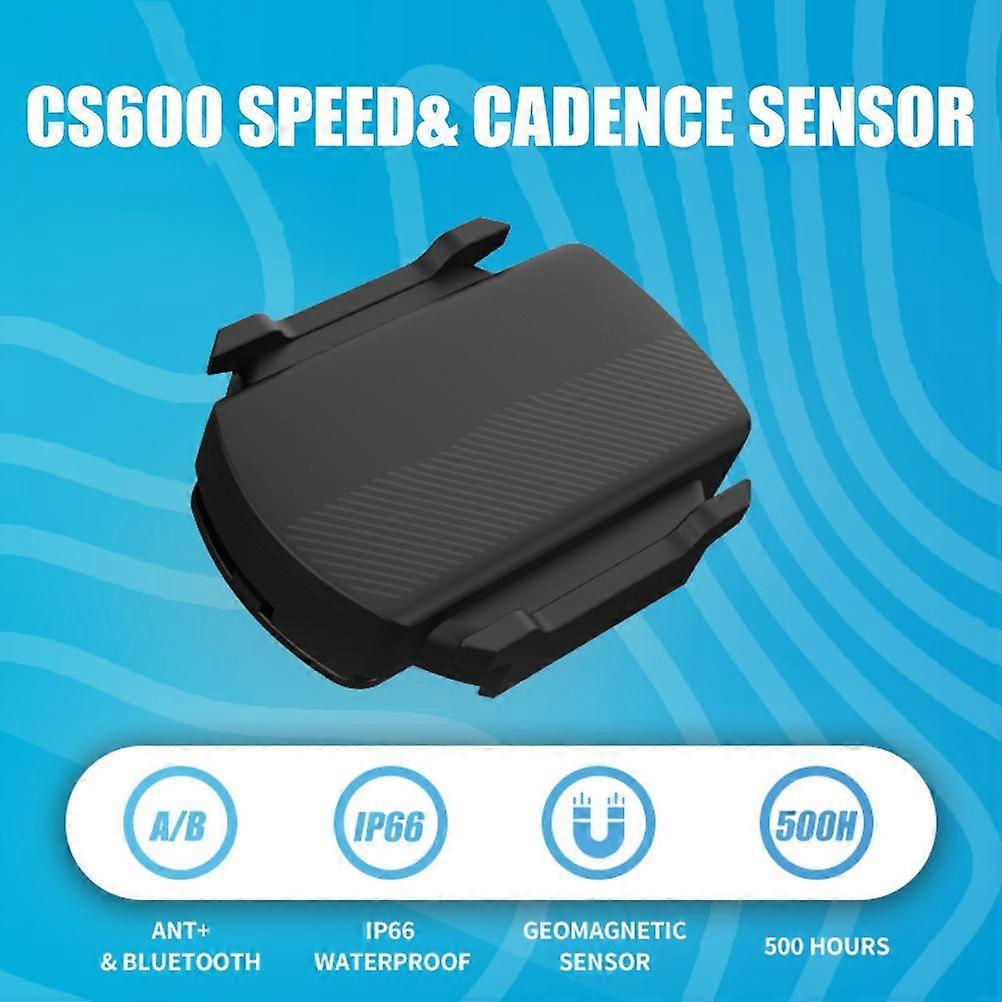 Outdoor Speed/Cadence Sensor for Cycling Wireless ANT+ Bluetooth Computer Sensor for Road Bike