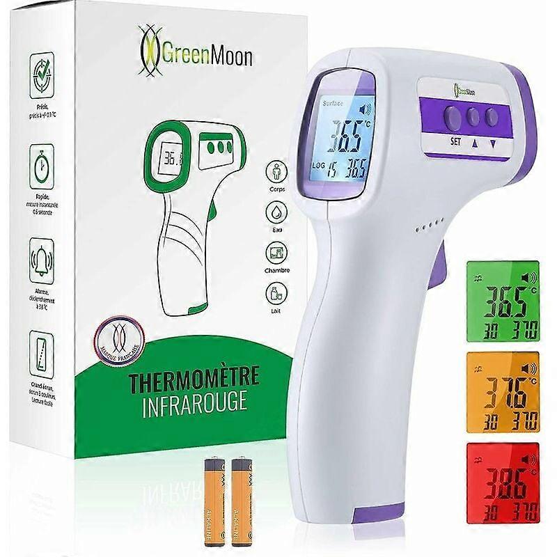 Termometr czołowy Thermomtre Adulte Infrarouge, Termometr bez kontaktu, cran Lcd, Fonction Mmoire, Thermometre Infrarouge Pour Enfant, Adulte, Obj