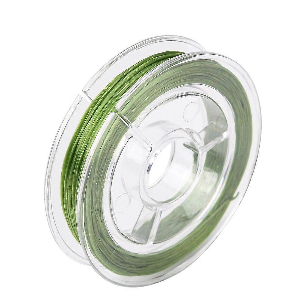 Strong Stretchy Beading Elastic Thread Flat Elastic Crystal String Mixed Color 0.8mm about 10.93 yards(10m)/roll