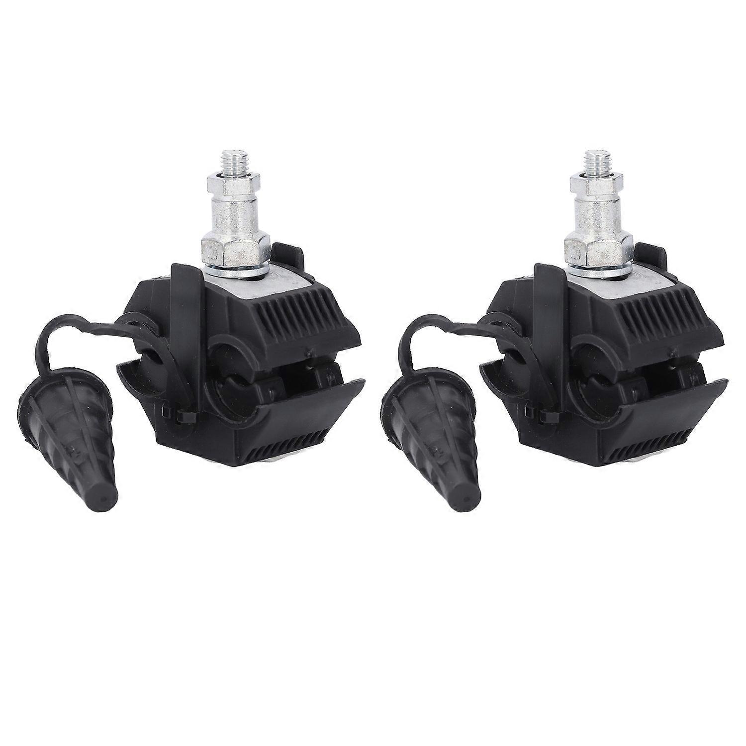 2Pcs 1KV Multi Cable Connector Non Peeling High Low Voltage Grounded Insulated Cable Connector JJC 6