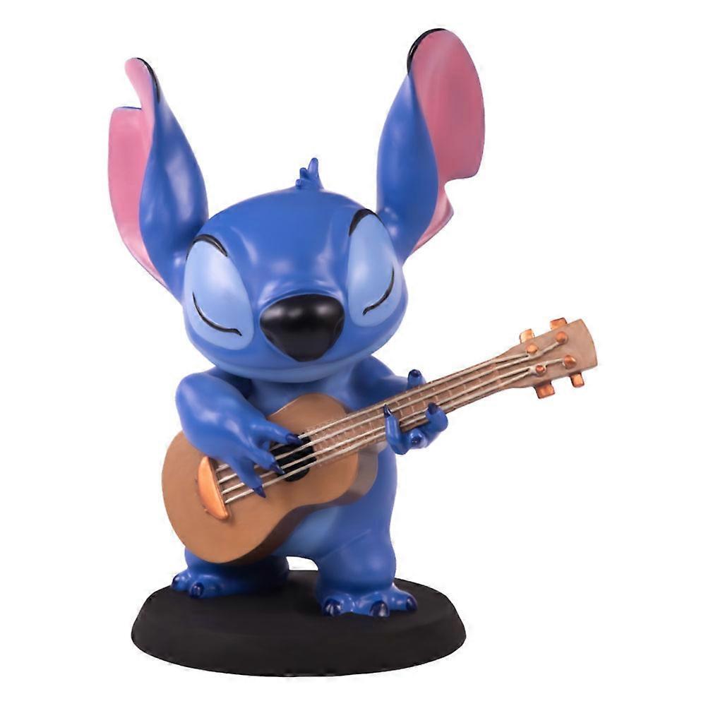 Ikon Collectables Lilo and Stitch Stich with Guitar Resin Statue