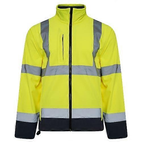 Mens Kapton Hv602 Hi Vis Softshell Jacket