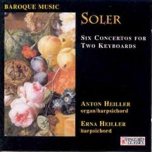 Erna Heiller Soler Concertos for Two Keyboards CD