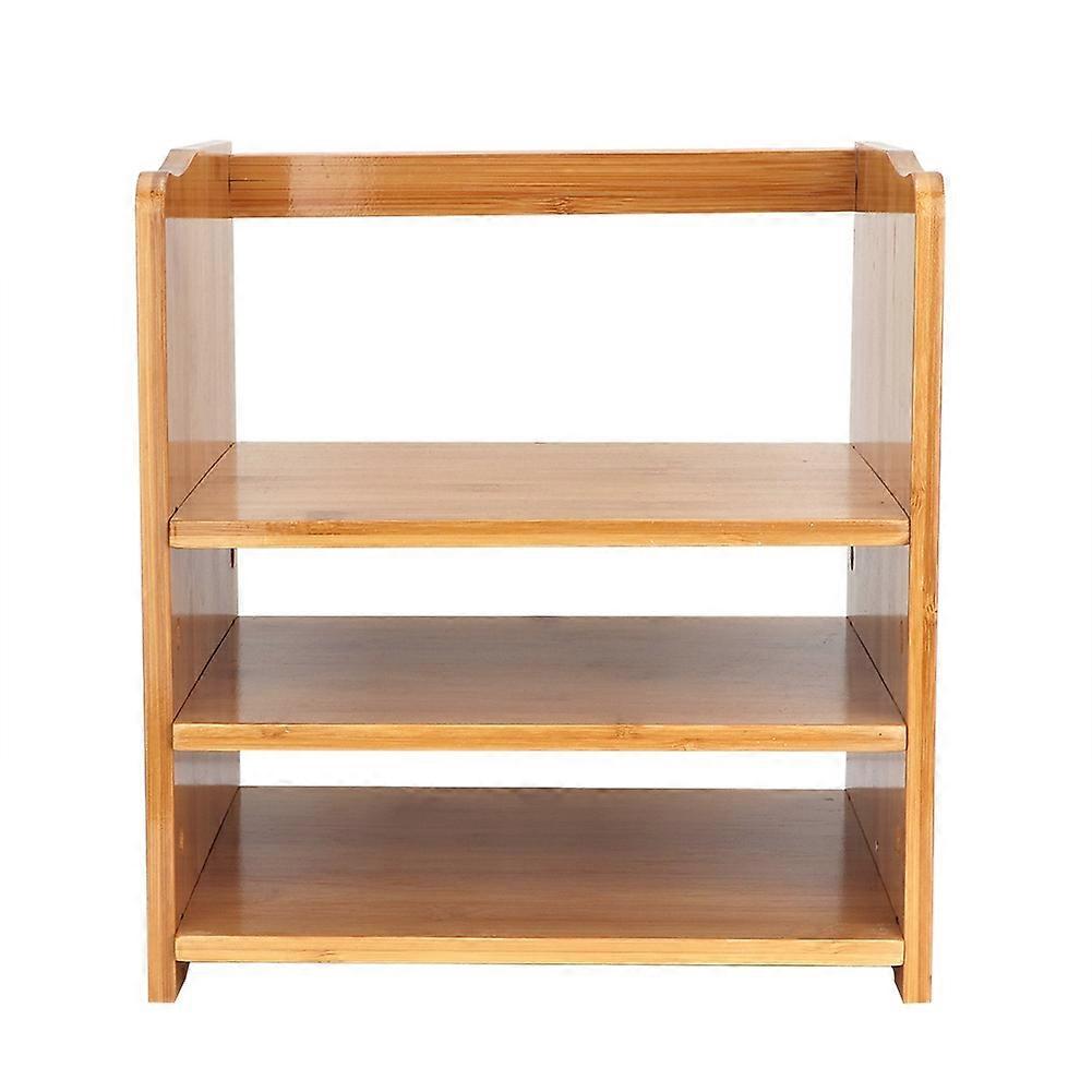 Large Capacity Desktop Storage Rack Office Table Shelf (No Drawer)
