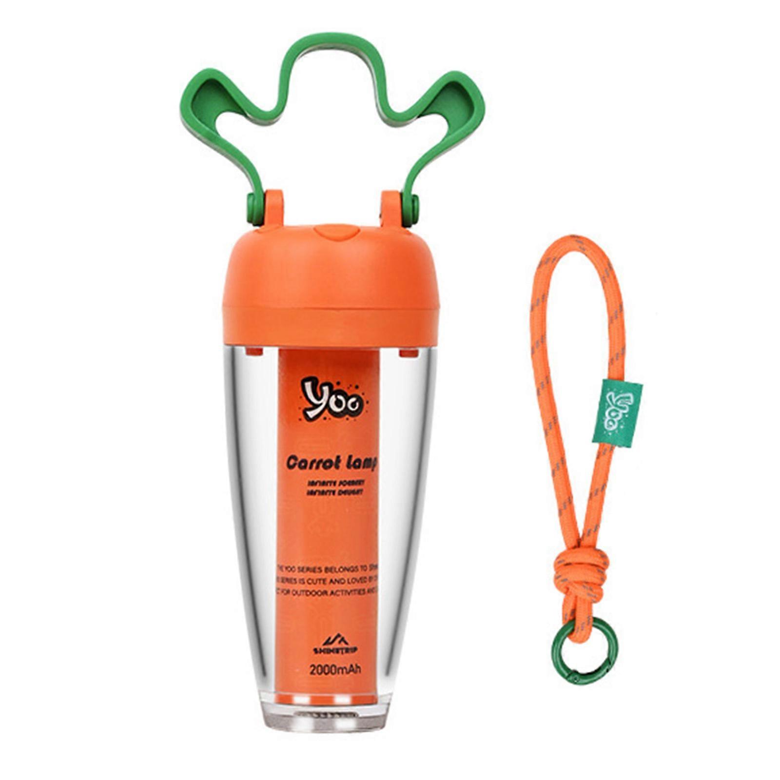 Lampe à carotte rechargeable LED Lanterne de camping Aimant étanche Adsorption 1/4 Trou de vis Lampe de camping