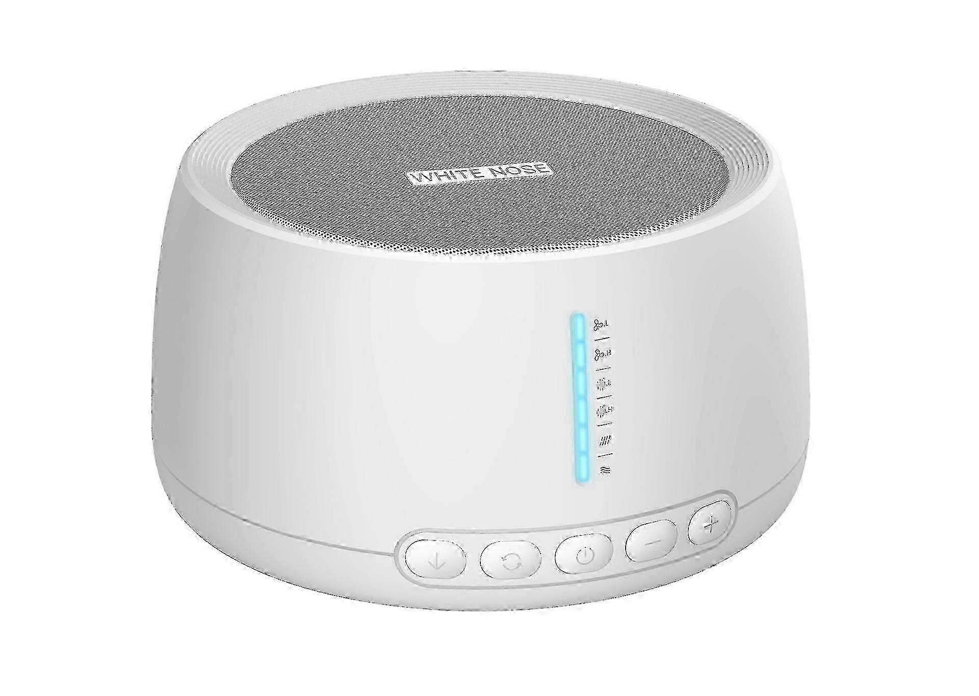 White Noise Sound Machine With 30 Soothing Sounds, 36 Levels Volume Control Plug In Noise Machine For Adult Relaxation Sleeping, Memory Function,3 Tim