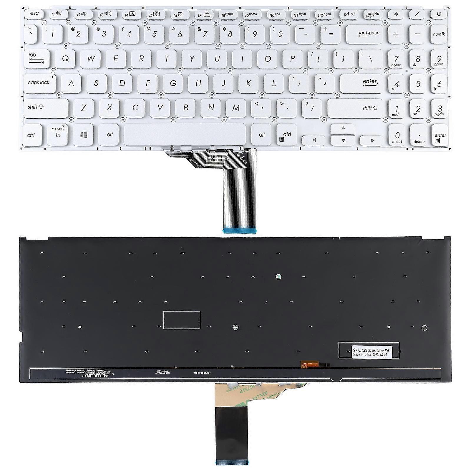 Us Keyboard With Backlight For Asus Vivobook X512 X512d X512da