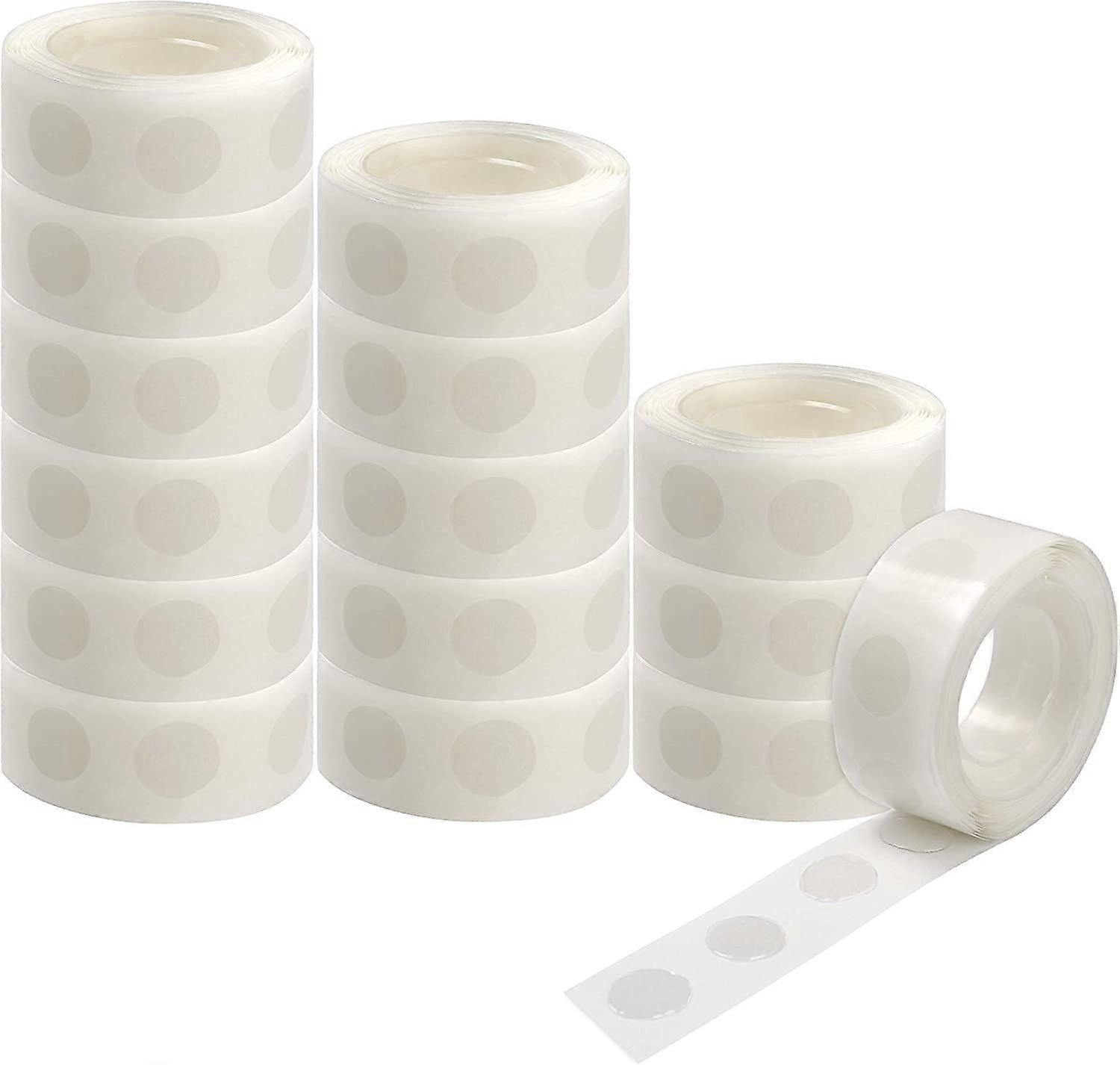 1600pcs Glue Point Clear Balloon Glue Removable Adhesive Dots Double Sided Dots of Glue Tape for Balloons Party or Wedding Decoration