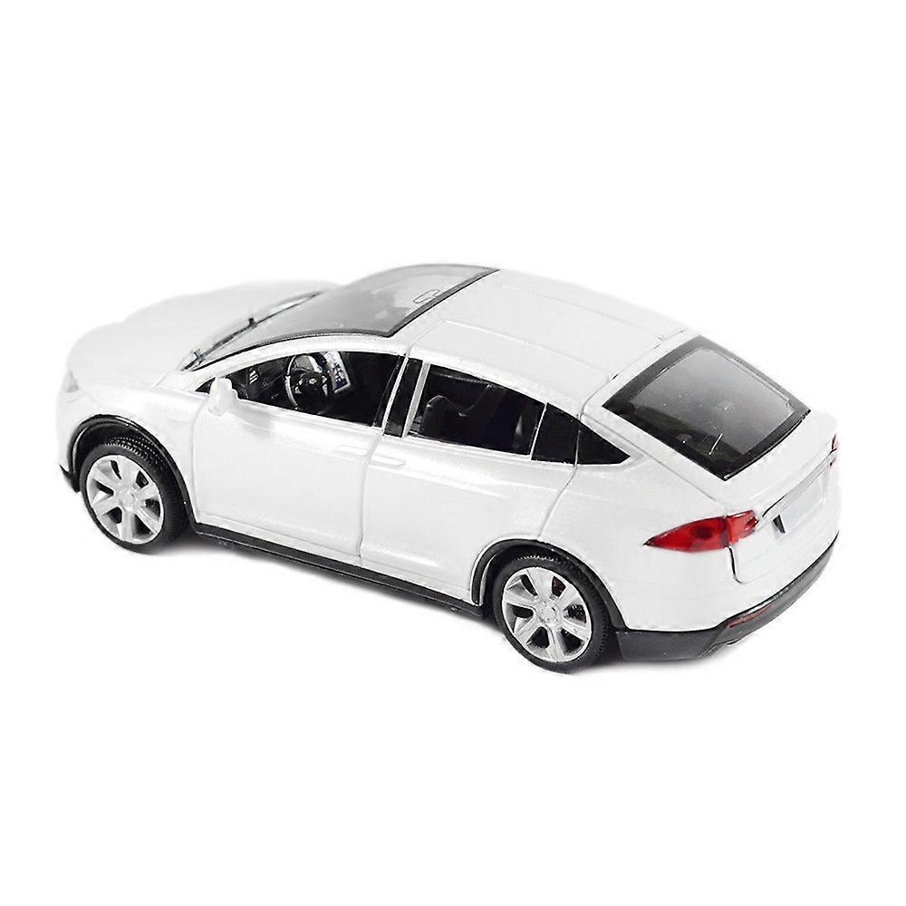 Diecast Toy 1:32 Scale Alloy Cars Replacement for Tesla Toy Model SUV Car Sound & Light Toy Kids Toy