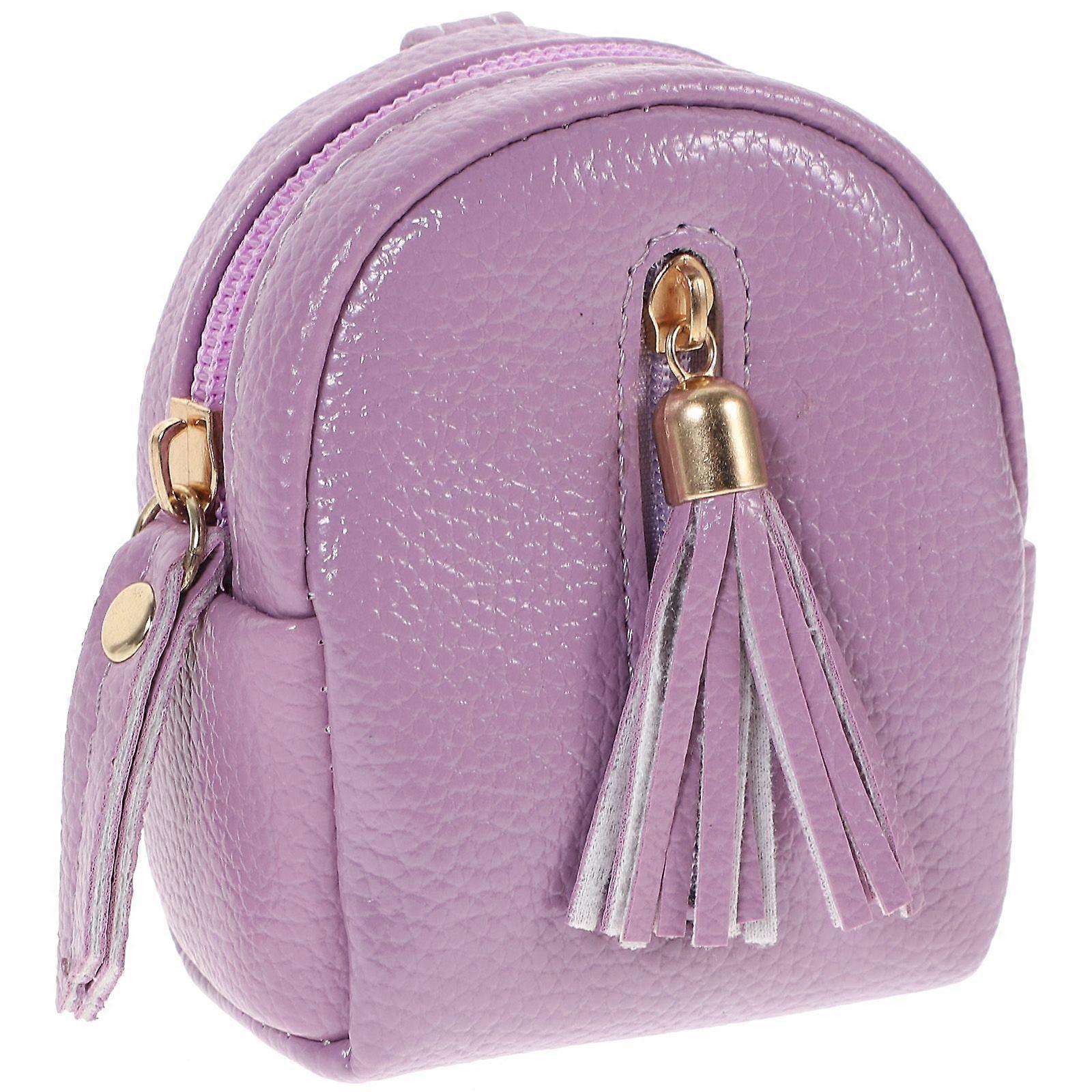 1 Pc Elegant Key Chain Pendant Beautiful Practical Coin Purse Unique Change Bag