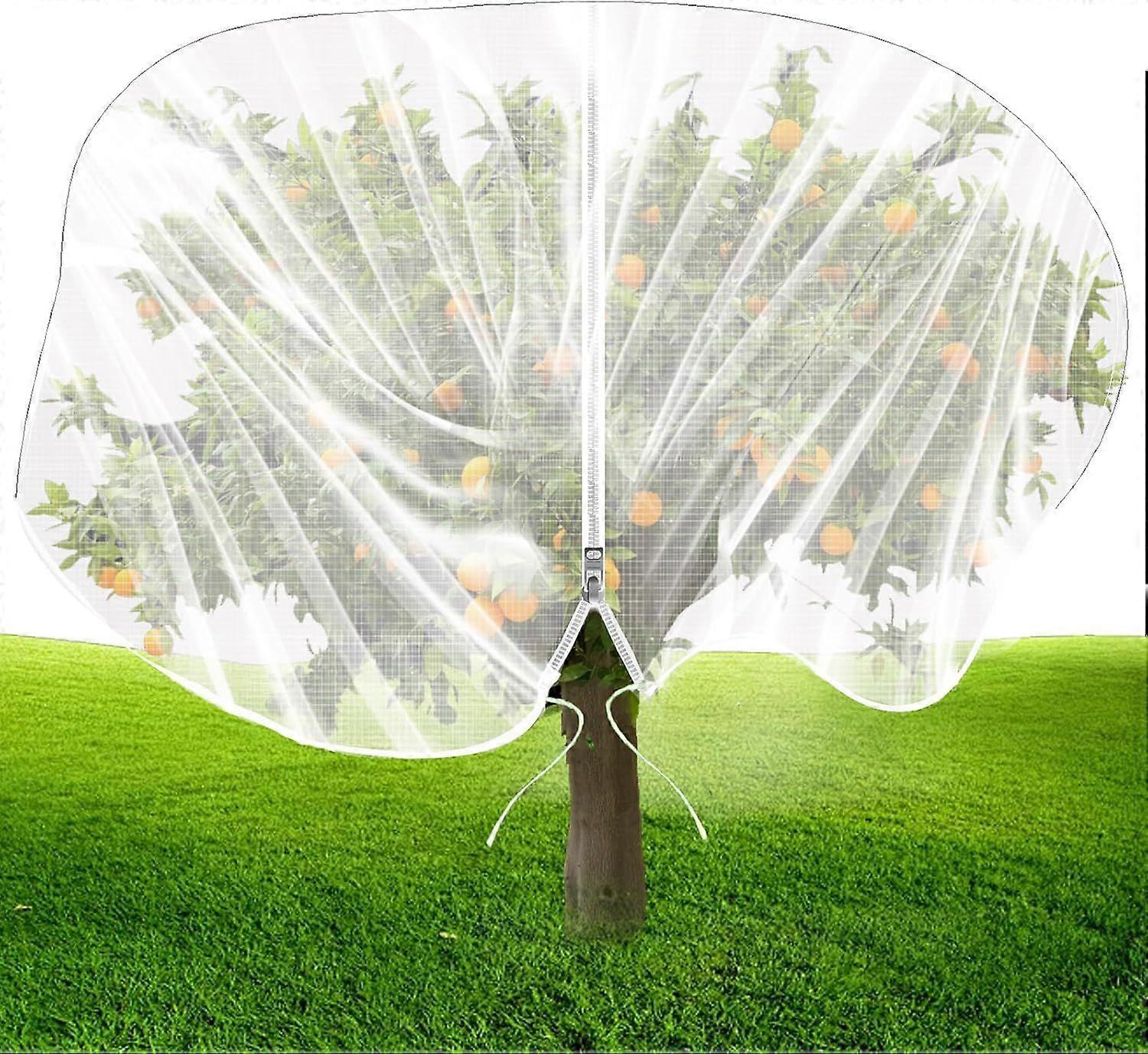 Grands sacs en filet pour arbres fruitiers avec fermeture éclair pour arbres à partir de