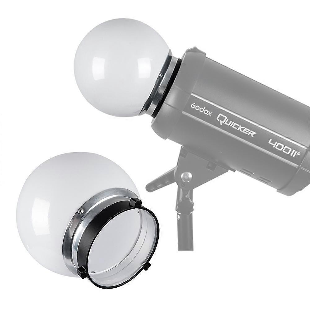 15cm/ 6in Soft Light Ball for Photography Translucent Diffuser Ball Flash Light Ball Diffuser Dome w