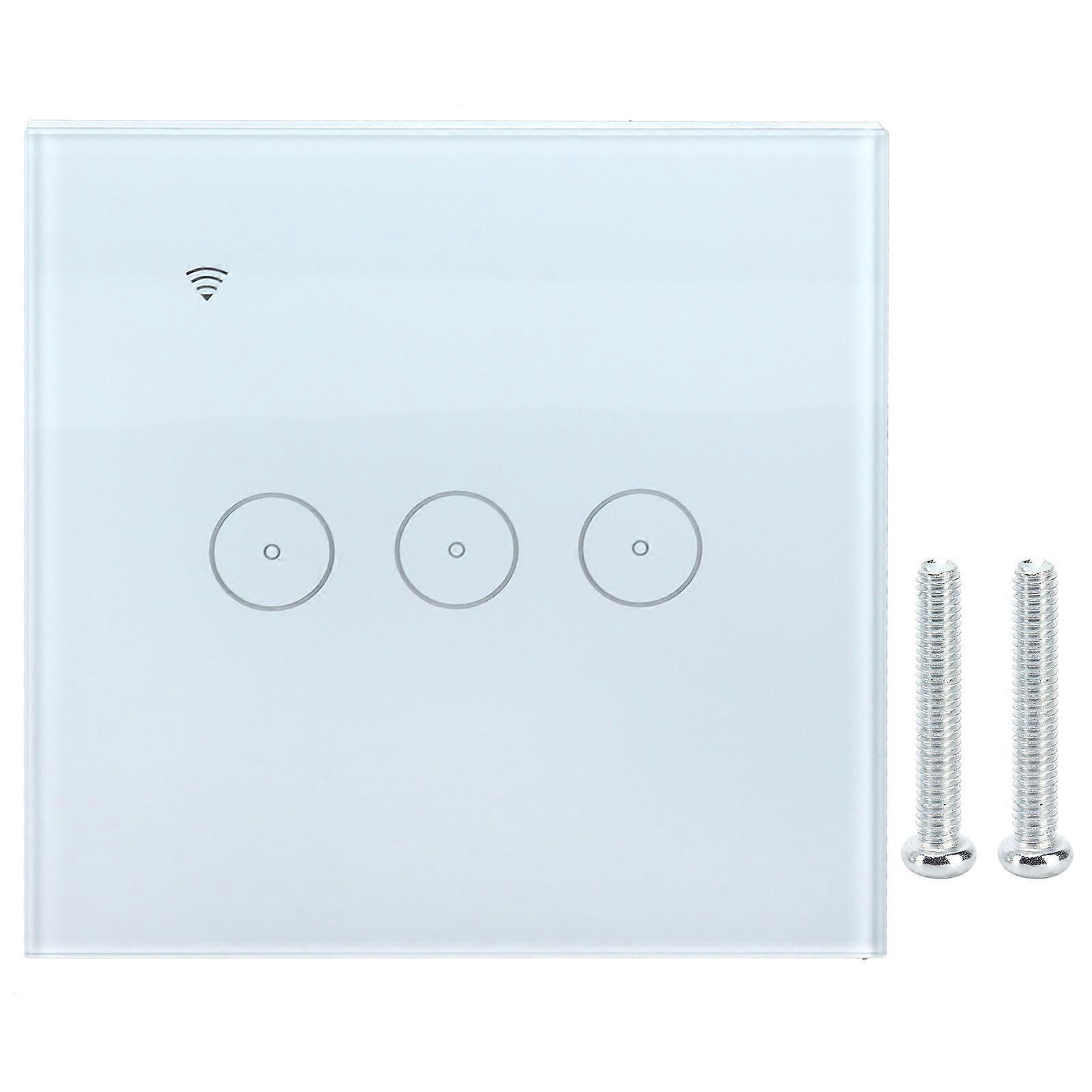 WiFi Smart Touch Wall Switch Remote Control Wall Switch Panel Home Decor  95/AC 10A