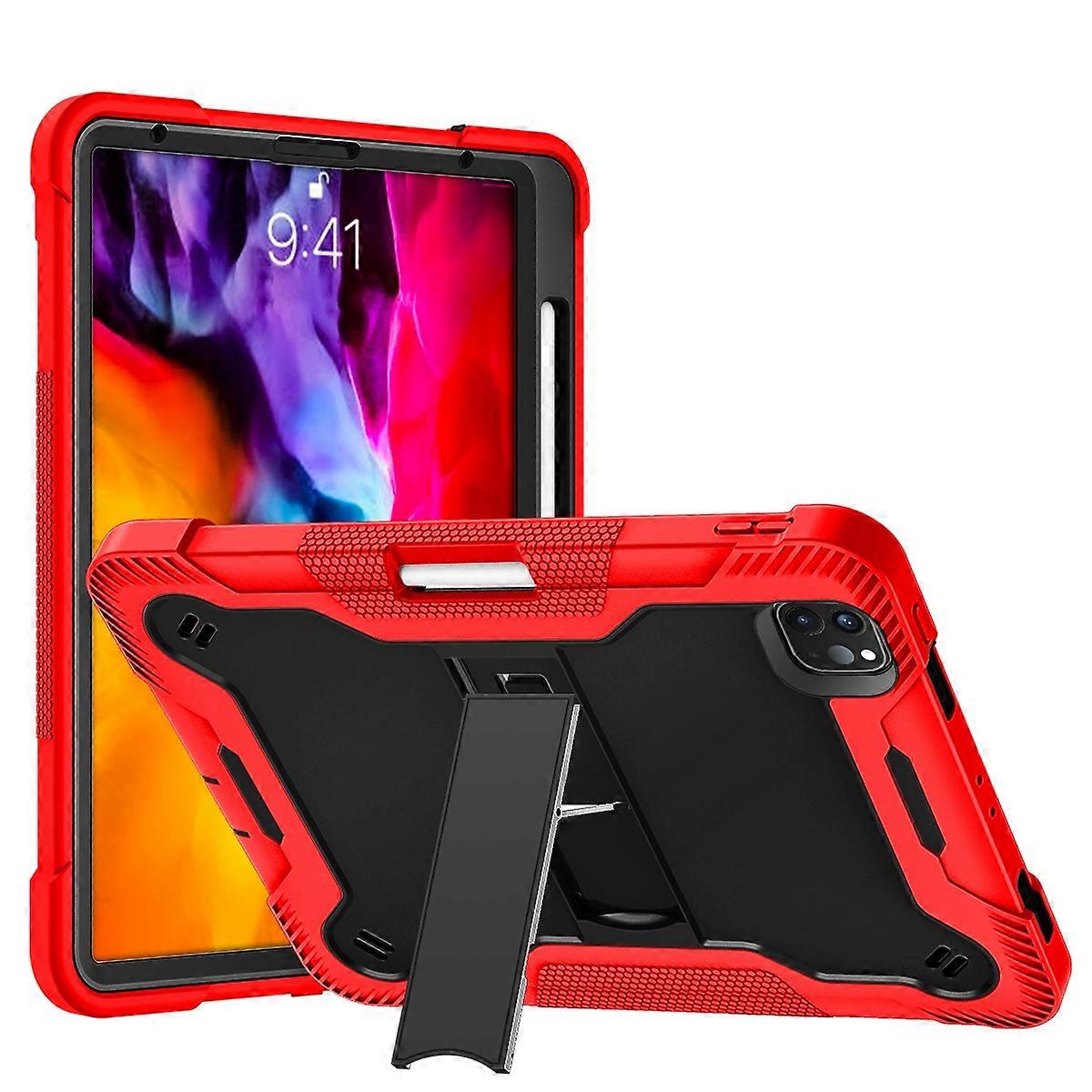 For iPad Pro 11 inch 2020 Silicone PC Shockproof Tablet Case with Holder