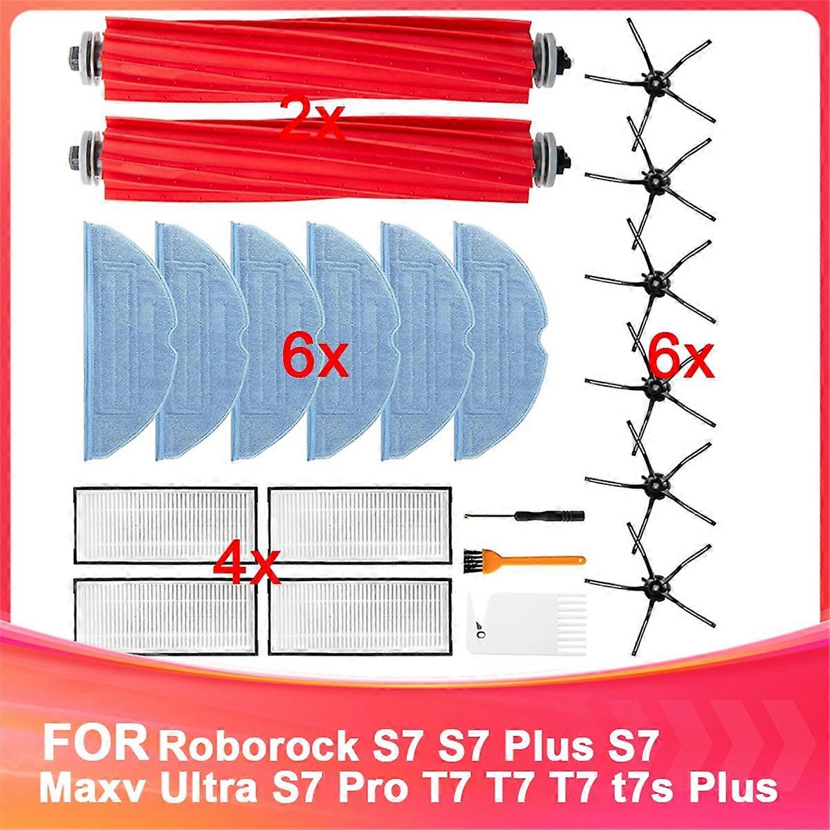 Replacement Accessories for Roborock S7 S7 Plus Robot Vacuum Cleaner