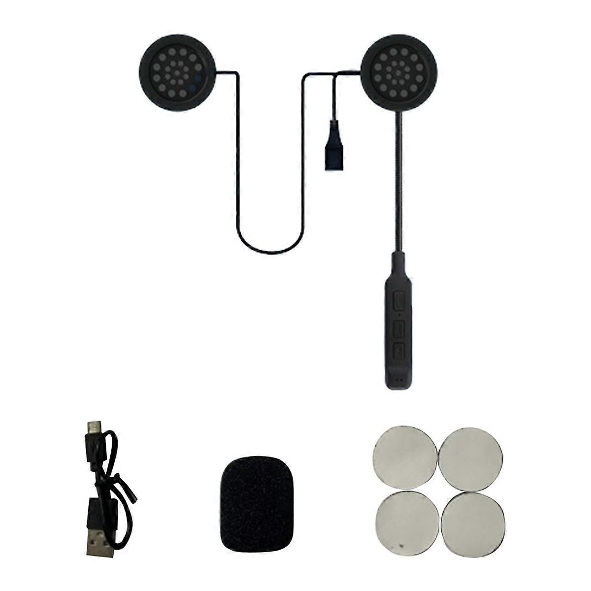 Bluetooth 5.3 Earphone for Motorcycle Helmet One-to-two