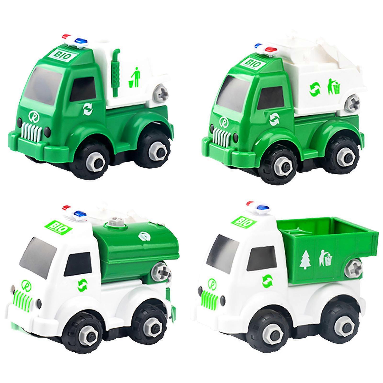 Auto Spielzeug DIY mutter demontering och montering tröghetsteknik fordonsmontering kombinerad BBB