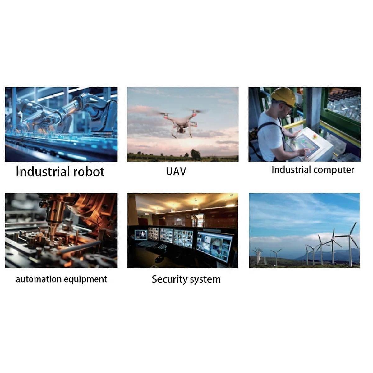 Mini 5port 10/100/1000M Industrial Ethernet Switch Module 9v-48v