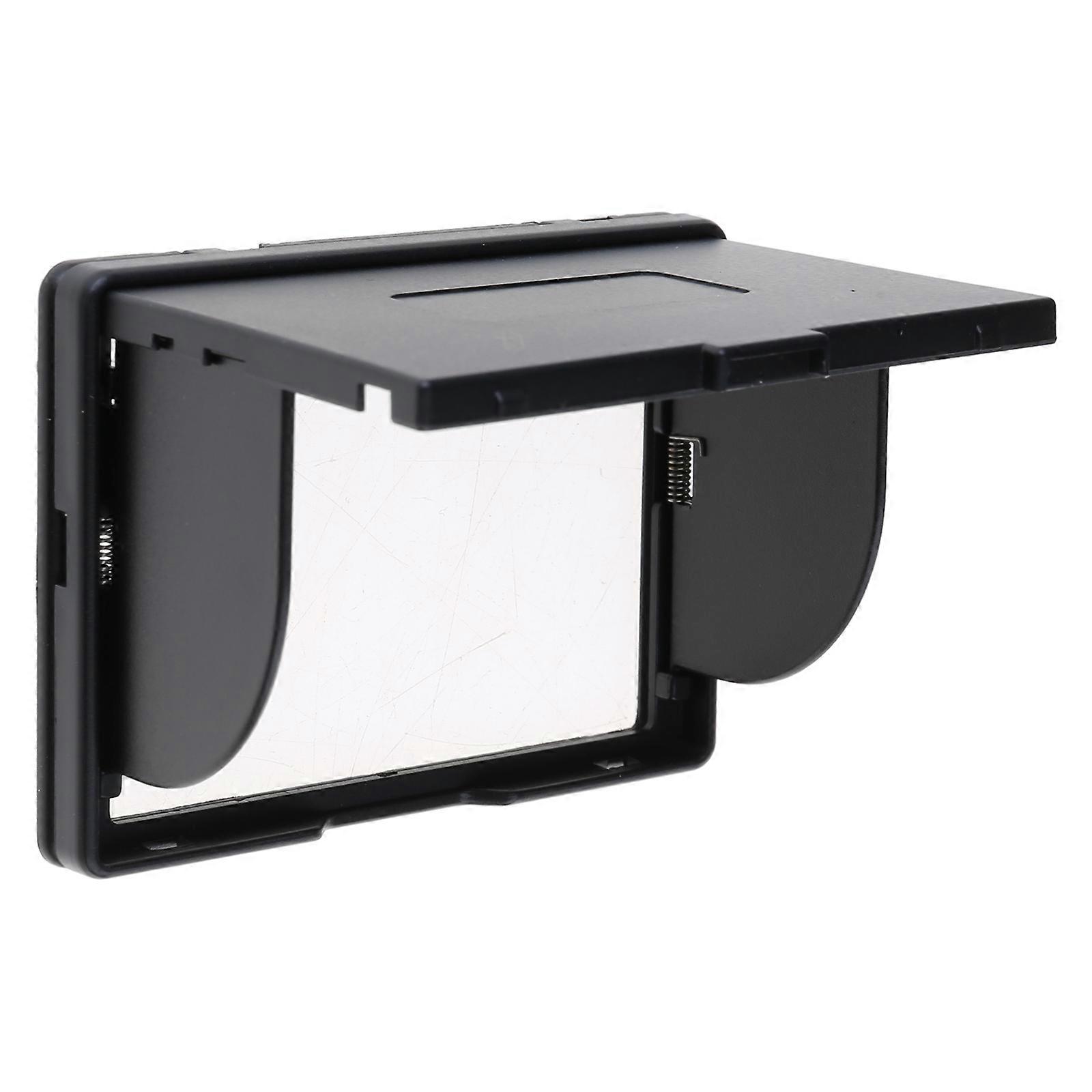 Improve Visibility 3.0" LCD Camera Screen Sunshade Protector LCD Screen Shade for 3.0In Digital Camera Displays  Black