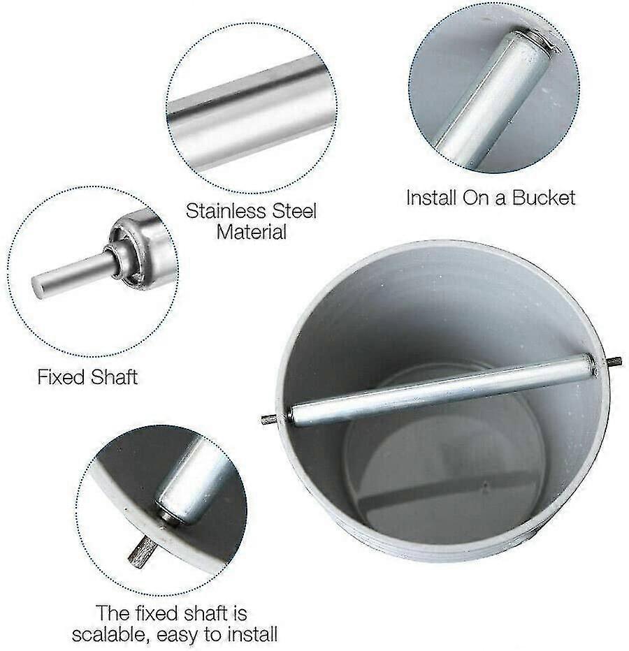 Mausefalle, Live Catch And Release Eimer Spin Roller für Mäuse Ratten Nagetiere