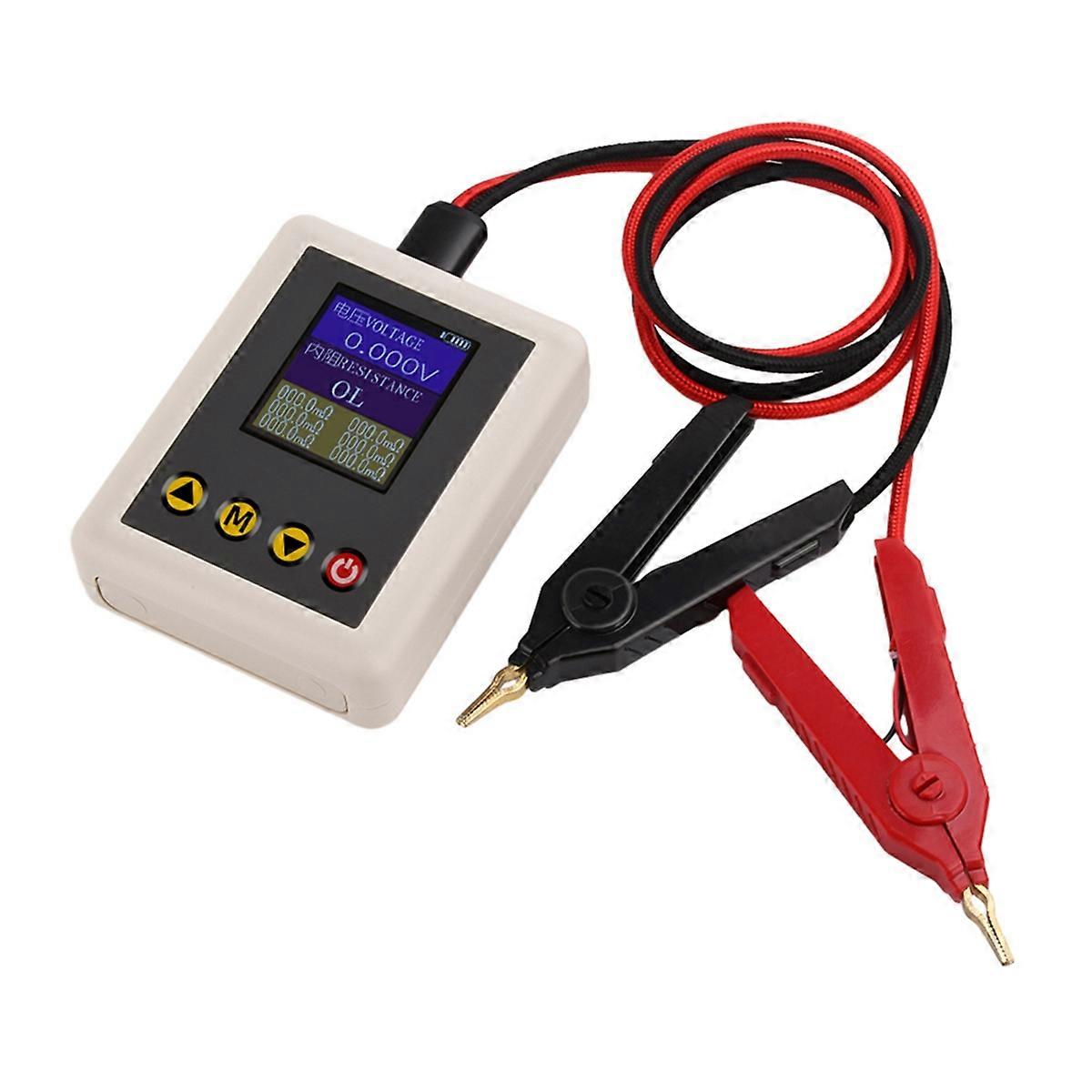 TS4520 Voltage Internal Resistance Tester AC 4-Wire Kelvin Method Voltage Meter Internal Resistance