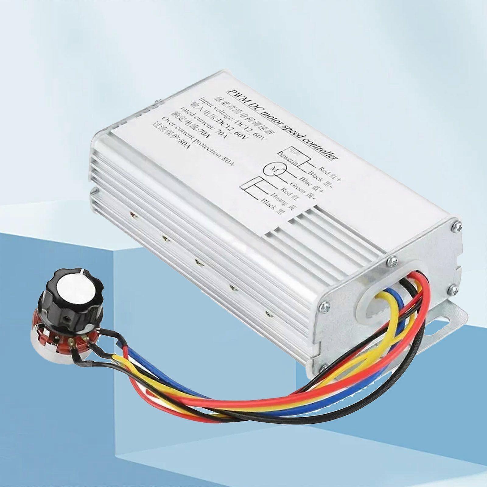 DC 10-60V 70A 4000W DC Motor PWM Speed Control Brush Motor Switch Controller15