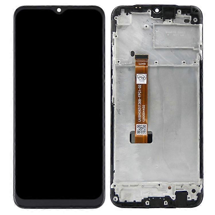 Assemblage Ecran LCD et Numériseur Ensemble + Pièce de Cadre Compatible Pour Realme C15 RMX2180