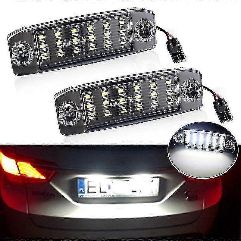 2 Luzes de Placa de Licença LED Compatíveis com Hyundai Sonata YF