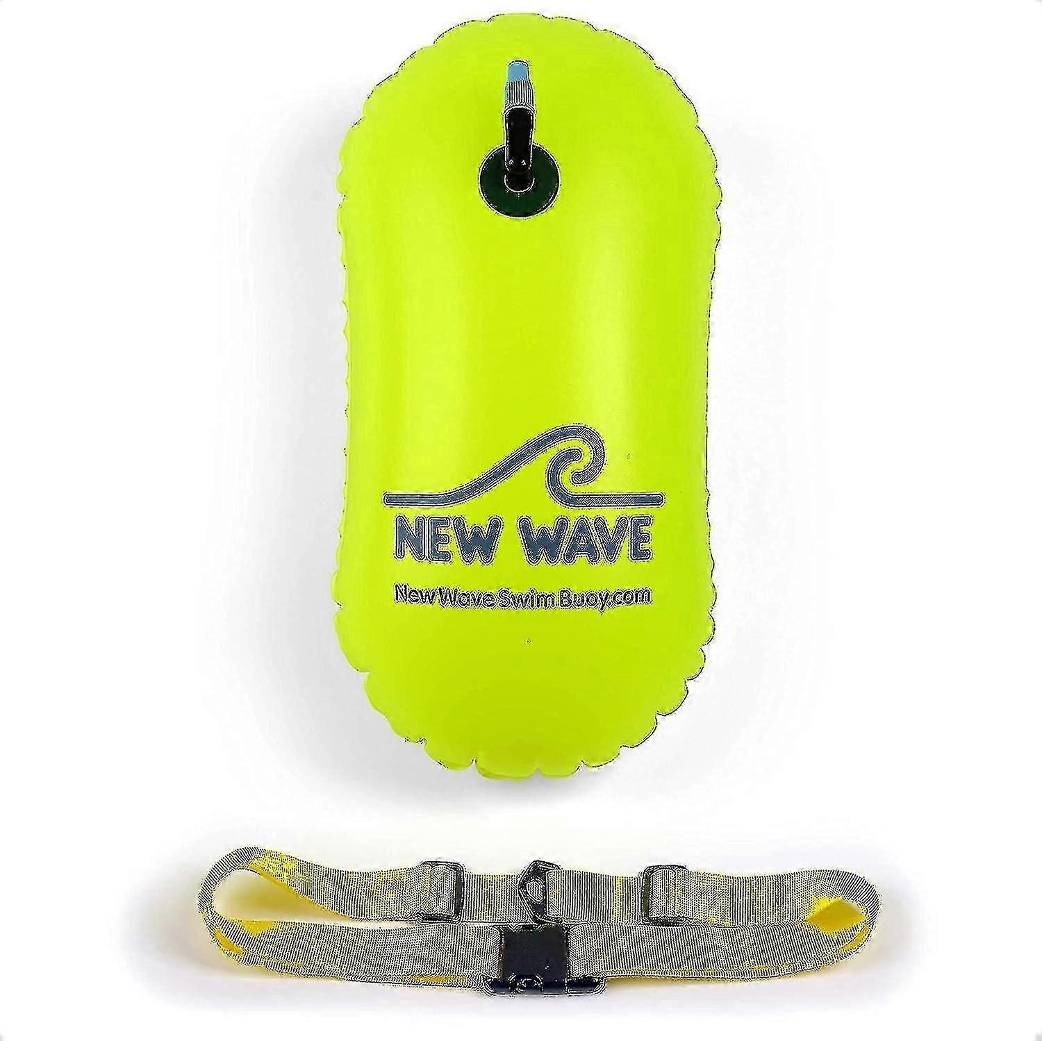 New Wave Swim Foam For Open Water Swimmers And Triathletes - Use This Safe Swim Buoy To Tow Floats When Swimming Outdoors,15l_L31 well