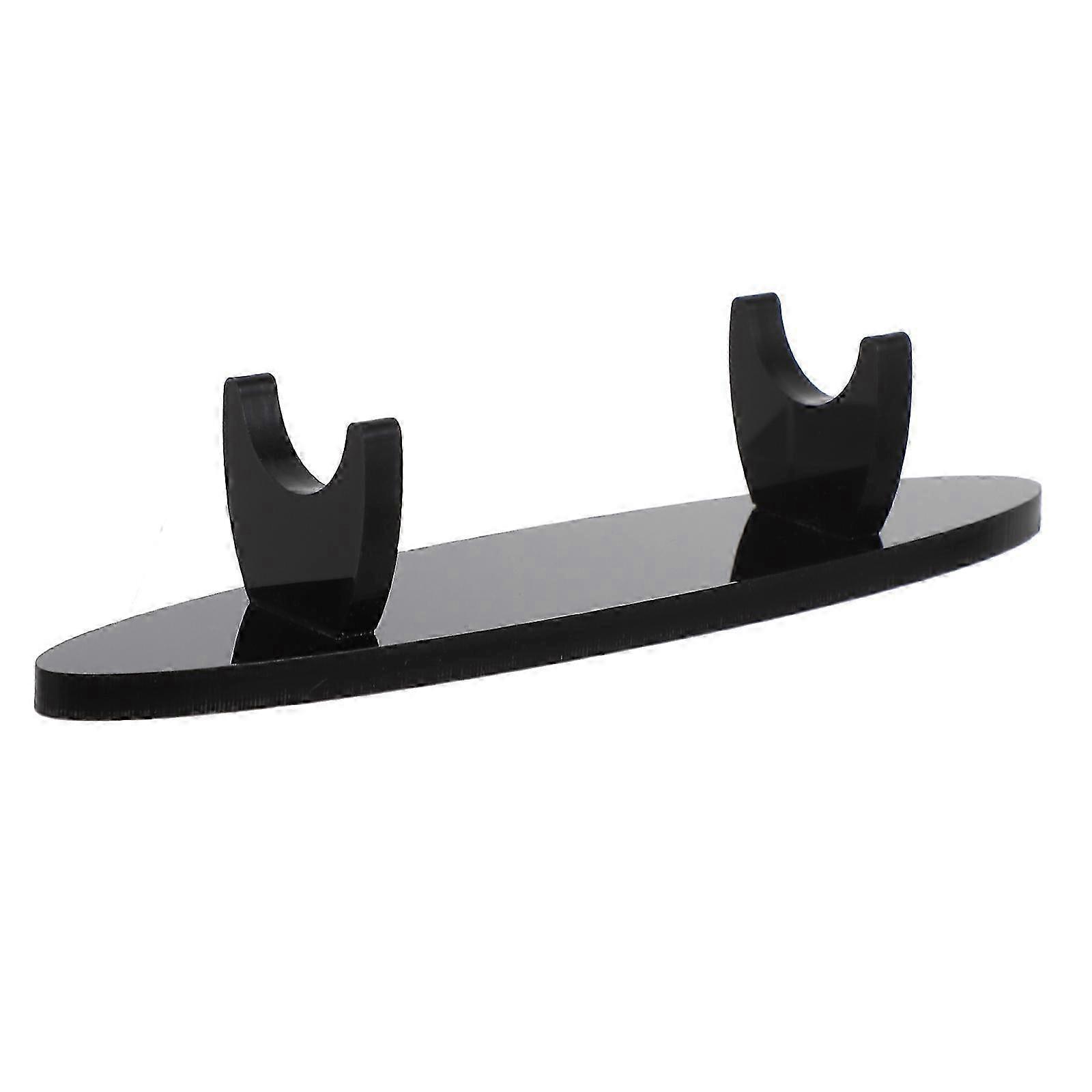 アクリルペンディスプレイスタンド、ホルダーと絵筆乾燥ラック付き