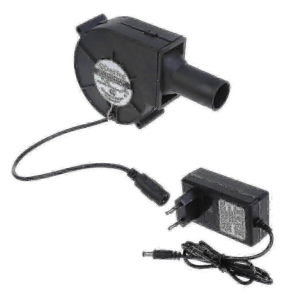 Bbq Air Blower 12v Power Fan Adjustable Speed Controllers Bbq Fan Eu Plug